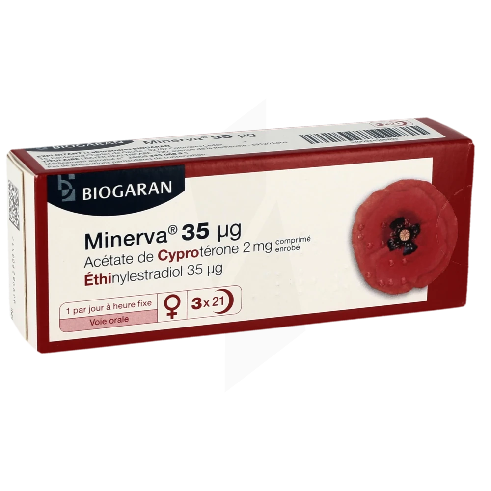 Minerva 35 Microgrammes, Comprimé Enrobé