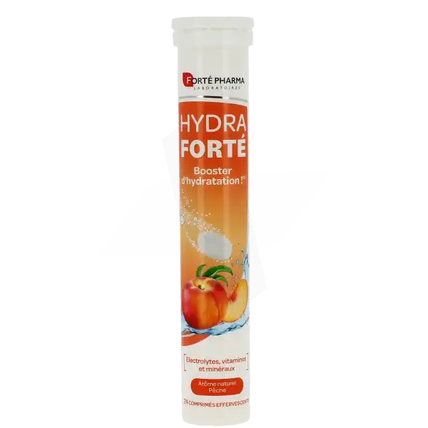 Hydra Forte Past Effervescente Pêche T/24