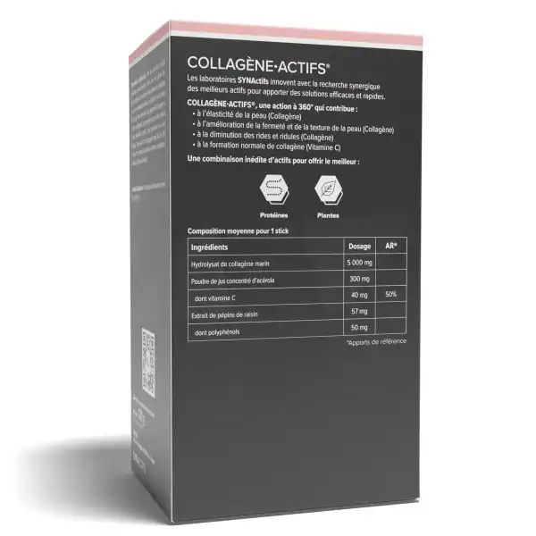 Aragan Synactifs Collagene Actifs Sticks B/20