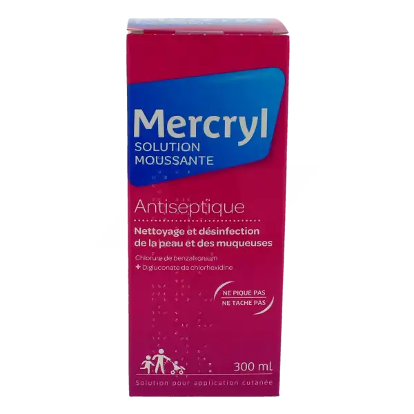 Mercryl Solution Moussante, Solution Pour Application Cutanée