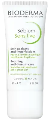 Sebium Sensitive Crème Soin Apaisant Anti-imperfections T/30ml