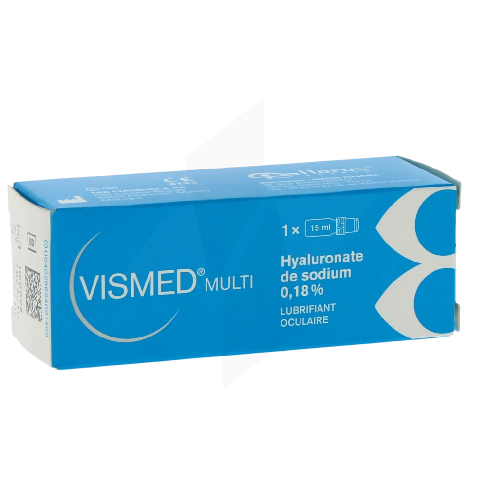 Vismed Multi Solution Oculaire Stérile Lubrifiante Flacon De 15 Ml