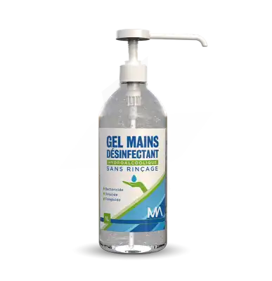 Solution désinfectante mains Menthe et Aloe Vera spray 500 ML