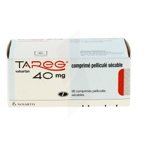 Tareg 40 Mg, Comprimé Pelliculé Sécable