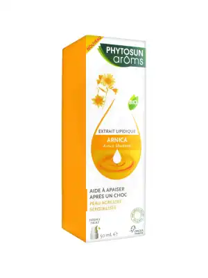Phytosun Aroms Extrait Lipidique Arnica Bio Fl Pompe/50ml à AMBARÈS-ET-LAGRAVE