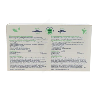Rivadouce Bébé Sérum Physiologique 30 Unidoses/5ml