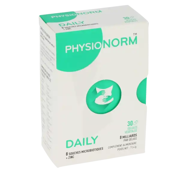 Immubio Physionorm Daily Gélules B/30