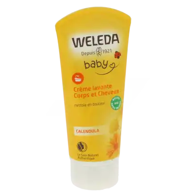 Weleda Crème Lavante Corps Et Cheveux 200ml à Montarnaud