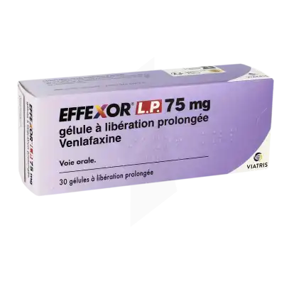 Effexor L.p. 75 Mg, Gélule à Libération Prolongée à Ris-Orangis