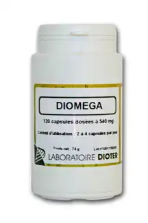 Diomega, Pilulier 120 à MONTPELLIER