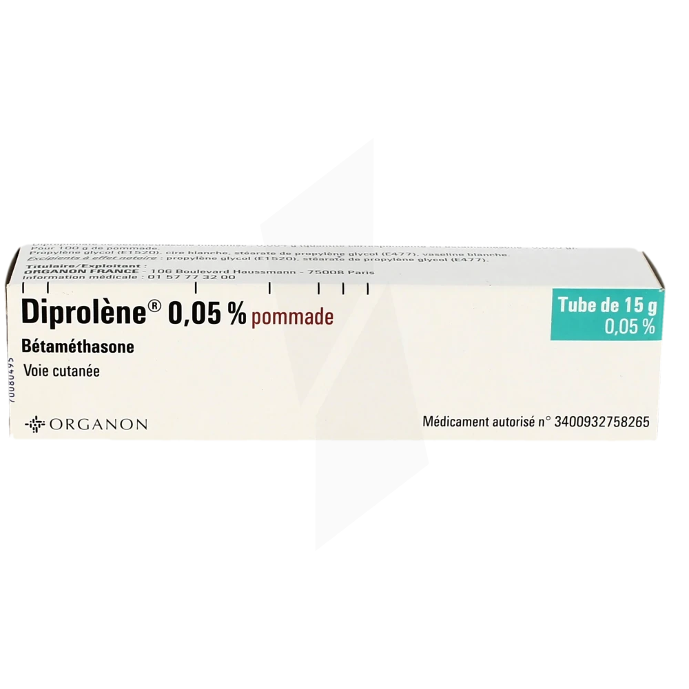 Pharmacie Du Canton - Médicament Diprolene 0,05 %, Pommade ...