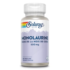 Solaray Monolaurine 500mg Capsules Végétales B/60