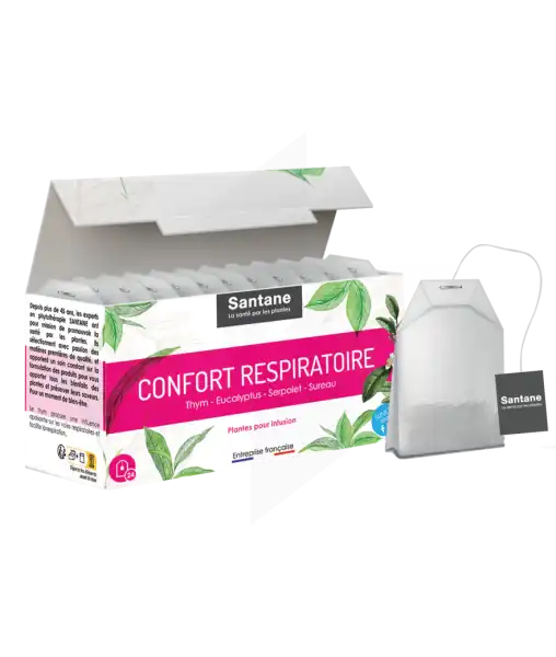 Santane Confort Respiratoire Infusions En Sachets Doses 24 Sachets