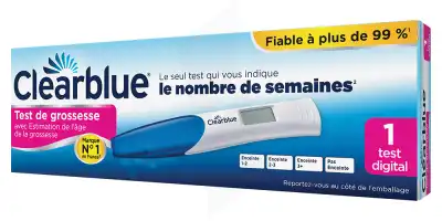 Clearblue Duo Confirmer+dater Test De Grossesse à Tours