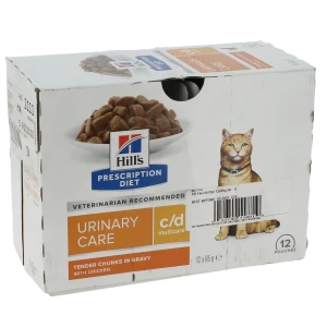 Prescription Diet Chat - Urinary Care 12x85g Poulet