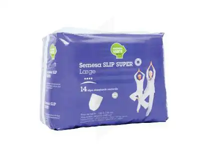 Semesa Slip Médium Slips Absorbants  Sachet De 14