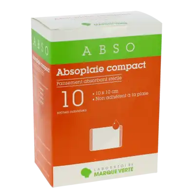 ABSOPLAIE COMPACT Pans abs non-adh 10x10  Boîte de 10