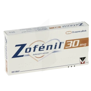 Zofenil 30 Mg, Comprimé Pelliculé