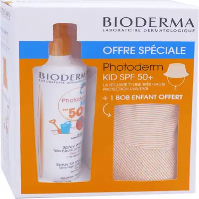 Bioderma Photoderm Kid Spf50+ Spray Fl/200ml + Bob à Libourne