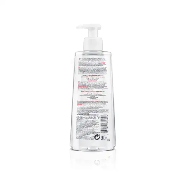 Vichy Pureté Thermale Eau Micellaire Minérale Visage Et Yeux Flacon Pompe/400ml