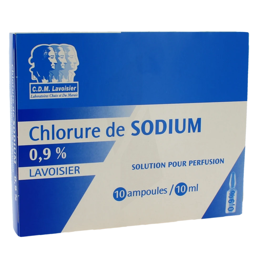 Chlorure De Sodium 0,9 % Lavoisier, Solution Pour Perfusion