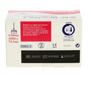 Bd Micro - Fine +, G29, 0,33 Mm X 12,7 Mm , Bt 100