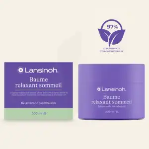 Lansinoh Baume Relaxant Sommeil Pot/200ml à MARIGNANE