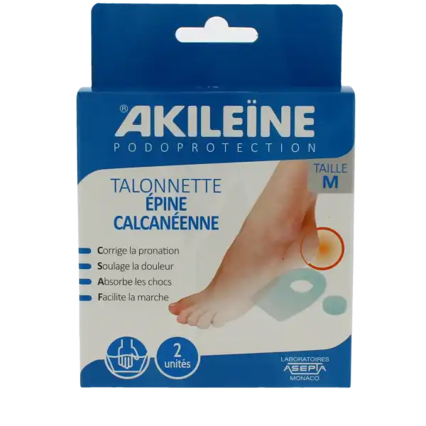 Akileïne Talonnette épine Calcanéenne Taille M
