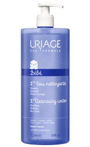 Uriage Bebe 1ere Eau Eau Nettoyante Fl Pompe/1l+crème Lav