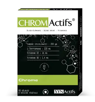 Synactifs Chromactifs Gélules B/60 à LA CRAU