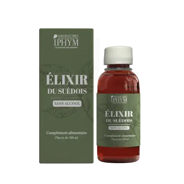 Iphym Conseil Elixir Du Suédois Sans Alcool 350ml