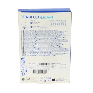Venoflex Elegance 3 Chaussette Homme Noir Taille 3n