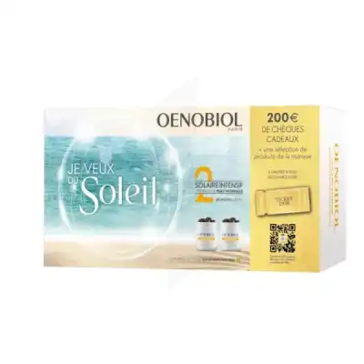 Oenobiol Solaire Intensif Caps Peau Normale 2pots/30 Collector à AMBARÈS-ET-LAGRAVE