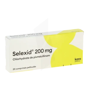 Selexid 200 Mg, Comprimé Pelliculé