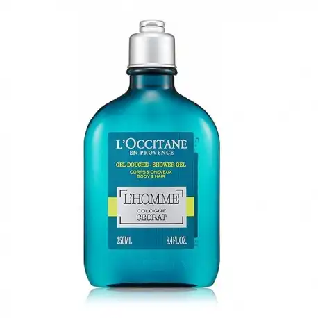 L'occitane L'homme Gel Douche Cap Cédrat Fl/250ml