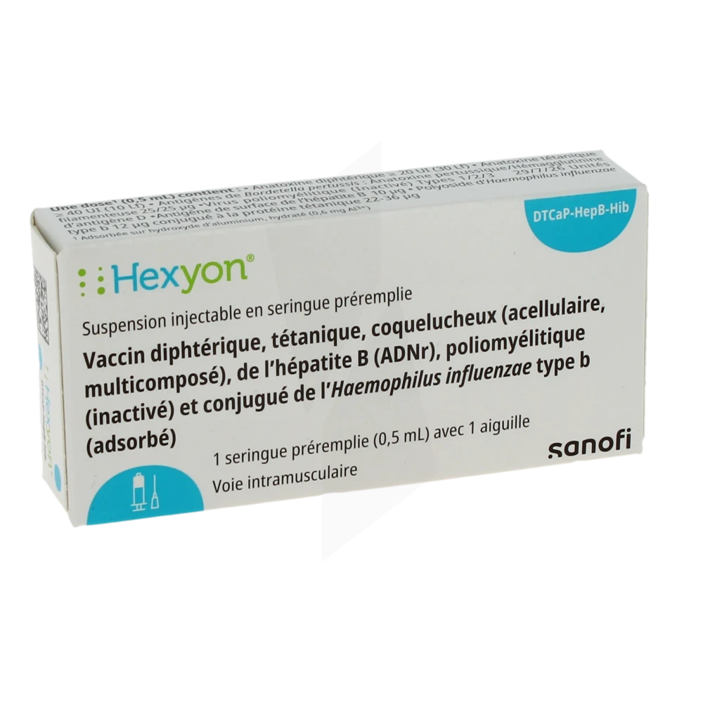 Hexyon, Suspension Injectable En Seringue Préremplie