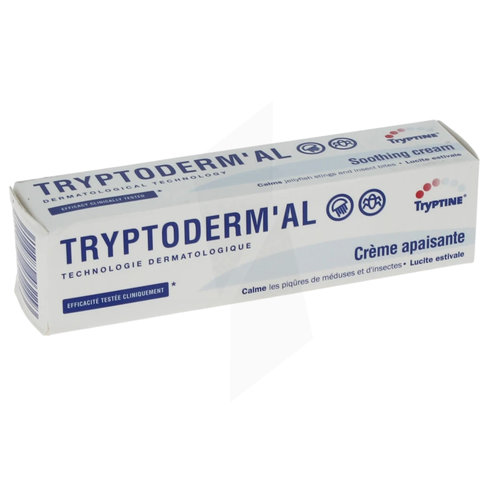 Tryptine Tryptoderm Al Creme Apaisante, Tube 60 Ml