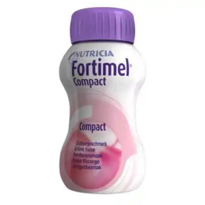 Fortimel Compact Nutriment Fraise 4 Bouteilles/125ml