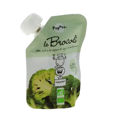 Popote Brocoli Bio Gourde De 120 G à MARSEILLE