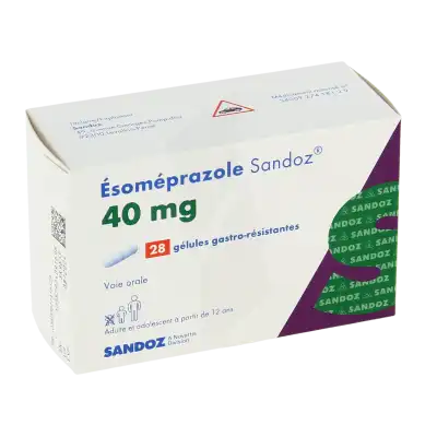 ESOMEPRAZOLE SANDOZ 40 mg, gélule gastro-résistante