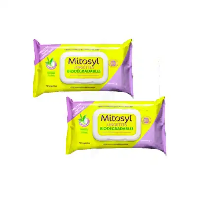 Mitosyl Lingette Pour Le Change 2 Paquets/72 à SAINT-JEAN-D-ILLAC