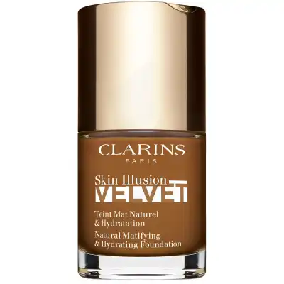 Clarins Skin Illusion Velvet Fond De Teint Mat Naturel & Hydratation 118n Sienna 30ml à Hagetmau