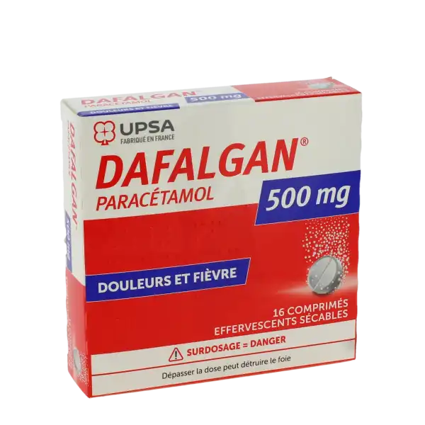 Dafalgan 500 Mg, Comprimé Effervescent Sécable