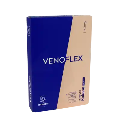 Venoflex Kokoon Absolu 2 Chaussette Mollet+ Femme Noir Taille 3l à Pessac