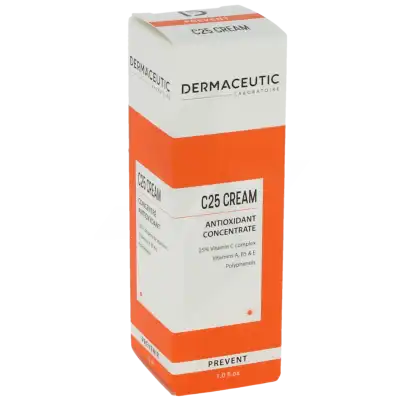 Dermaceutic C25 Cream Crème De Jour Antioxydante Fl Airless/30ml à Paris