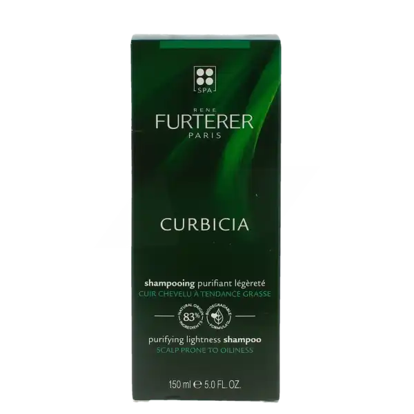 René Furterer Curbicia Shampoing Purifiant Légéreté Tube De 150 Ml