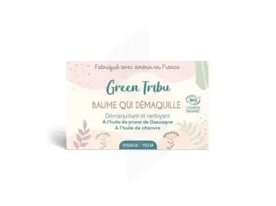 Green Tribu Baume Qui Démaquille Pain 30g à MARIGNANE