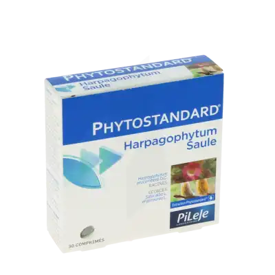 Pileje Phytostandard - Harpagophytum / Saule 30 Comprimés à BRIÉ-ET-ANGONNES