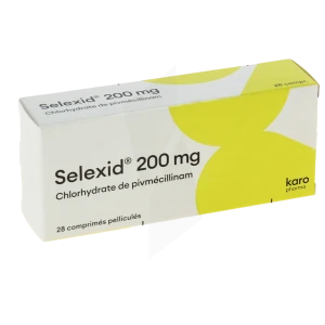 Selexid 200 Mg, Comprimé Pelliculé