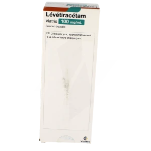 Levetiracetam Viatris 100 Mg/ml, Solution Buvable